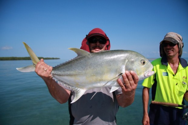 site fishing the Vernon, NT daytrip