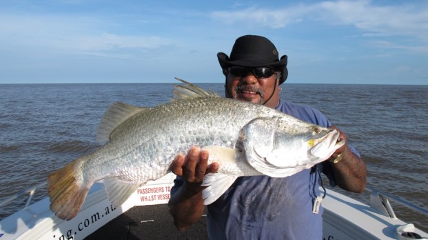 territory guided fishing barra safari