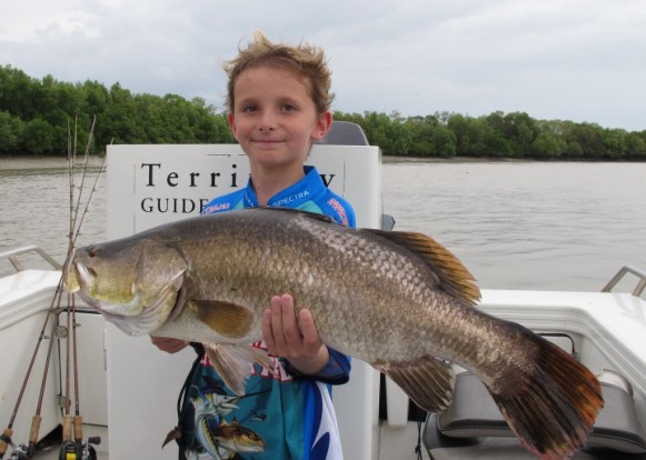 fishing darwin sahdy camp barramundi