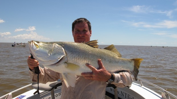 fishing darwin run off barramundi 2012