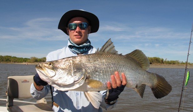 fishing shady camp barramundi run off 2012