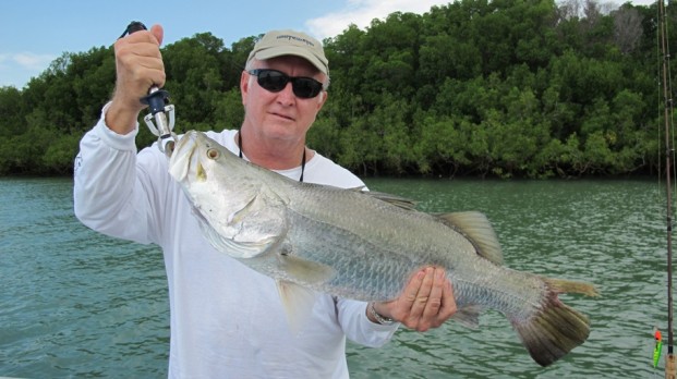 reelscreaminbarra fishing fun top end style