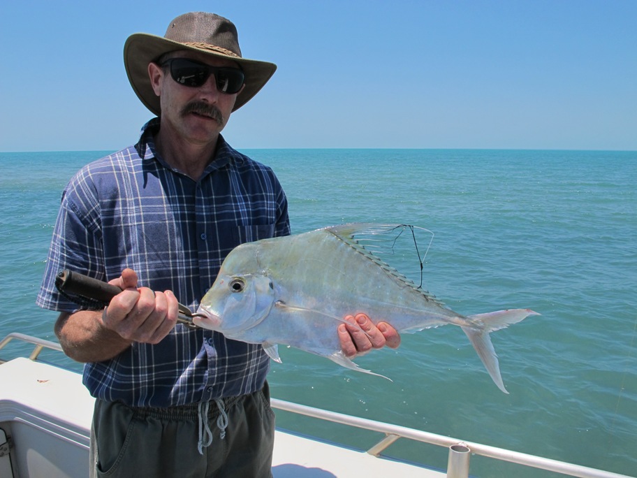 fishing charter darwin blue water fishing fun