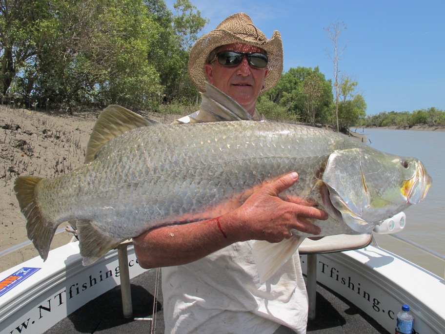 fishing charters darwin barramundi run off fishing